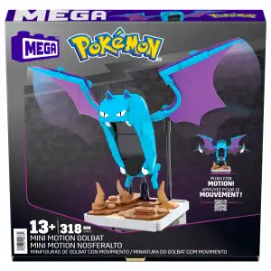 Mattel MEGA Pokémon HTH72 Mini Motion Golbat 318 Pcs miniatura 2